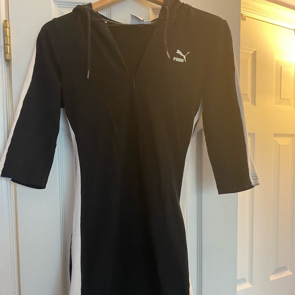 PUMA hooded mini dress